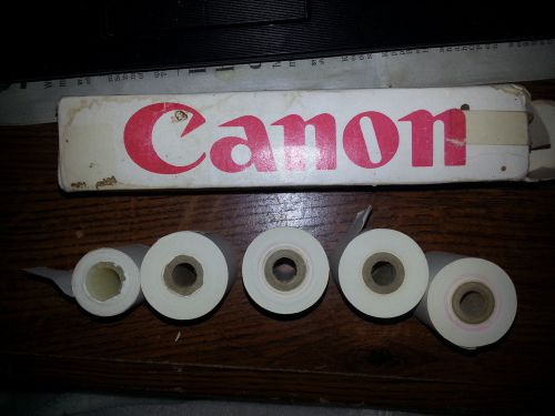 4 1/2 Rolls Canon Calculator Paper Rolls  Bond Paper for use on P5-D, P7-D