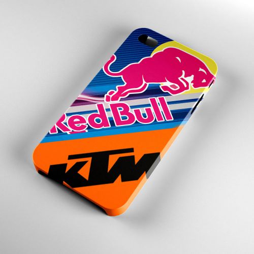 KTM Racing Motocross Motorcycle Logo iPhone 4/4S/5/5S/5C/6/6Plus Case 3D Cover