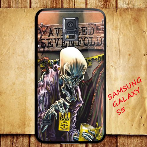 iPhone and Samsung Galaxy - Avenged Sevenfold Rock Band All Exess Logo - Case