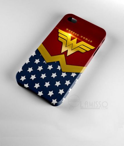 Wonder Woman Superhero Logo IPhone 4 4S 5 5S 6 6Plus &amp; Samsung Galaxy S4 S5 Case