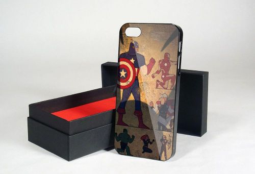 Avengers Heroes Marvel Comic Retro Vintage - iPhone and Samsung Galaxy Case