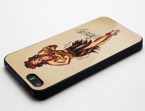 New SAilor Jerry Tatoo on iPhone Case Cover Hard Plastic