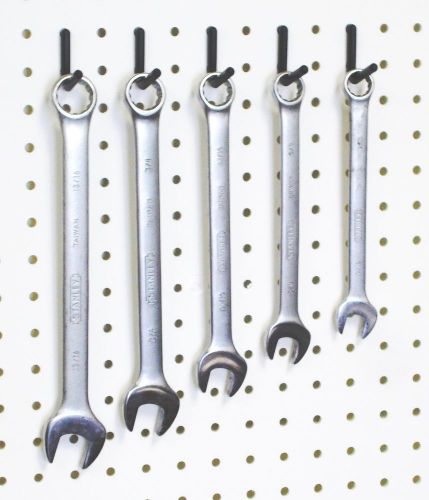 100 black l peg hooks - lock to pegboard - tool storage - garage wall organizer for sale