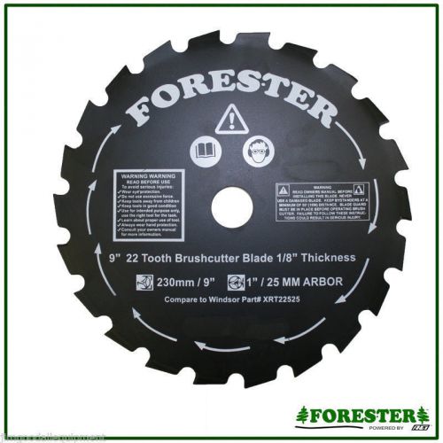 Brushcutter blade, 24 tooth, 1&#034; or 25mm, fits brushcutters, 9&#034; blade for sale