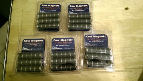 15 Lot NEOGEN Ringed RUMEN Ferrite COW MAGNETS #9803 Hardware disease NEw