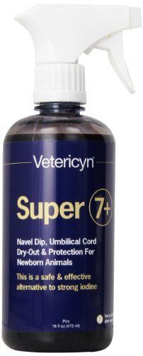 Vetericyn 7016 Super 7+ Umbilical Cord Dry-Out and Protection for Newborn Animal