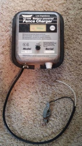 *TESTED-WORKING* 12V PARMAK BATTERY POWERED FENCE CHARGER-MAG 12 U.O