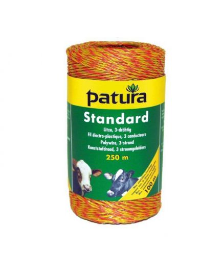 Patura 16mm 250m roll standard polywire for sale