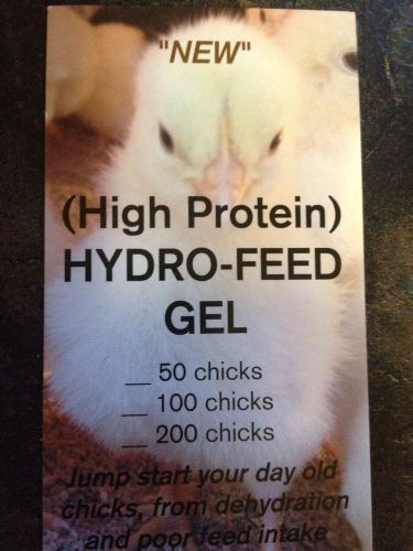 Hydro-Feed Gel (28% High Protein) 50 Chick Pack offered by: bressefarms.com