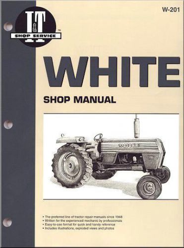 White tractor owners service &amp; repair manual for sale