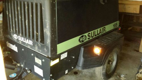 Sullair mobile air compressor 185 for sale