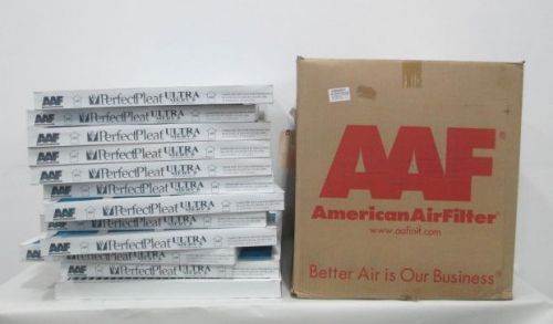 Lot 12 new aaf 175-102-863 24x24x2in perfectpleat ultra pneumatic filter d229875 for sale