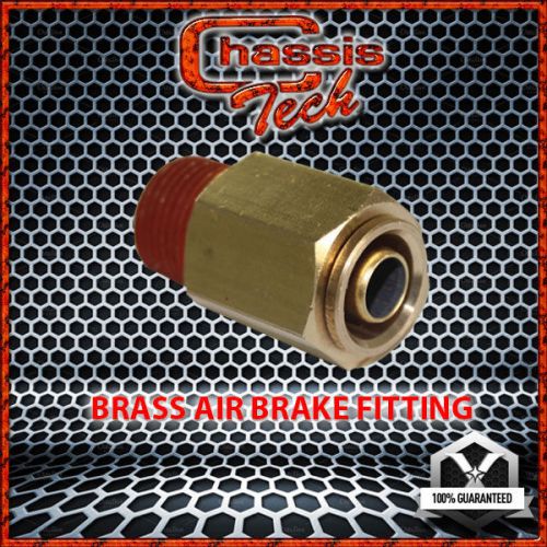 *D.O.T. Brass Pneumatic Air Quick Coupling 1/2&#034; Tube X 1/2&#034; Male NPT 1PCS*