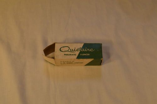 Quietaire pneumatic silencer a a-4 1/2&#034; nos quiteaire for sale