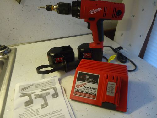 Milwaukee 0616-20 14.4 volt 1/2-inch lok-tor driver/drill for sale