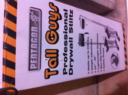 Pentagon tall guys professional drywall stilts stiltz excellent condition for sale