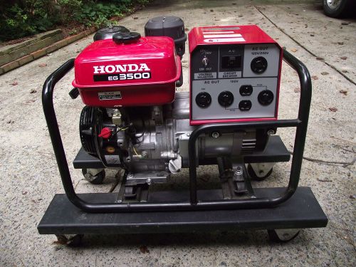 Honda eg 3500 watt generator for sale