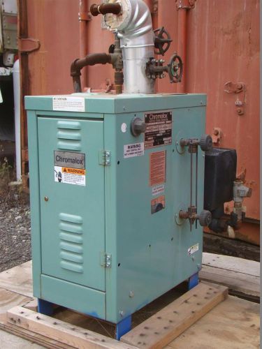 Chromalox 15kw electric steam generator 480v 52.5 lbs/hr cmb-15.0as031-483 for sale