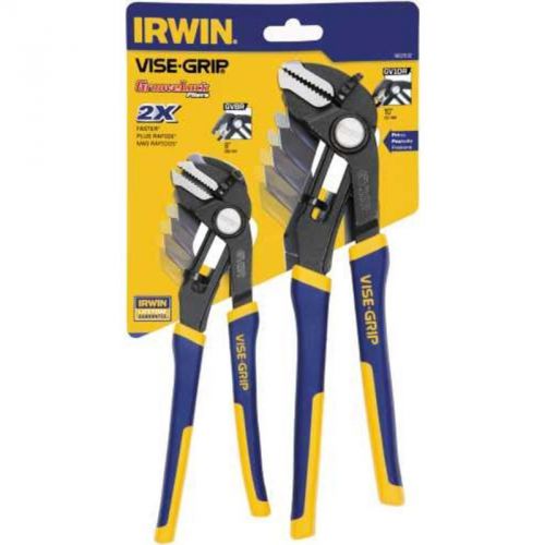 2 Pc Groovelock Gv8R + Gv10R 1802532 Irwin Misc Pliers and Cutters 1802532
