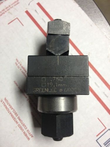 Greenlee 3/4&#034; square knockout punch 60007 60008 60009 19.1mm .75&#034; 61007 for sale
