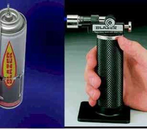 Blazer self-igniting butane torch the original #gb2001 with 1 can of butane for sale