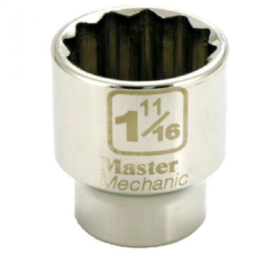 3/4&#034; Dr 1-11/16 Socket Master Mechanic Sockets 361469 052088058312