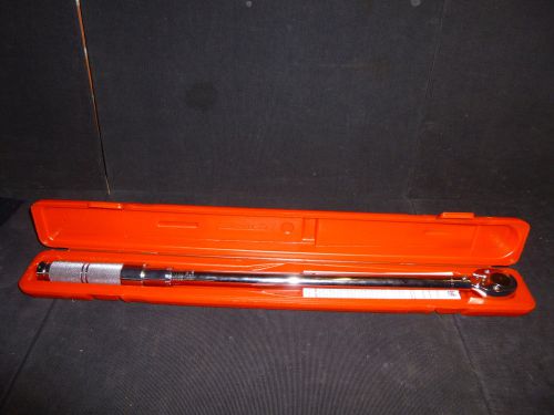 Very Nice Proto J6014C 1/2dr Ratcheting Micrometer Torque Wrench50-250 Ft/lb