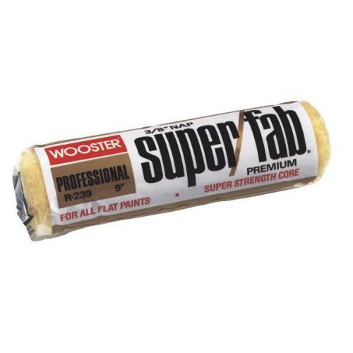 Wooster super/fab knit fabric roller cover-9x1 roller cover for sale