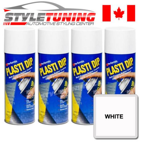 4 cans of plasti dip (wheel kit) - white - canada for sale