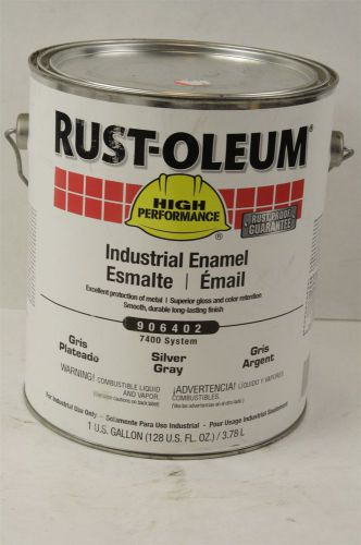 Rust-oleum 906402 silver gray enamel high performance industrial enamel for sale