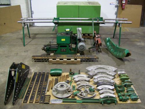 Jx-203 greenlee 785 conduit/pipe bender with accessories for sale