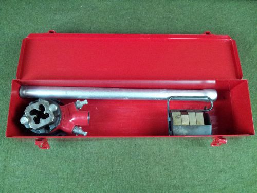 Unused reed sd81 ratcheting pipe threader 5 dies 3/4&#034; to 1/8&#034; for sale