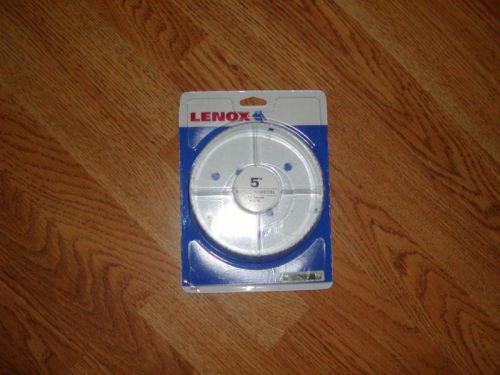 LENOX  5&#034; HOLE SAW FOR WOOD &amp; METAL ( NEW )