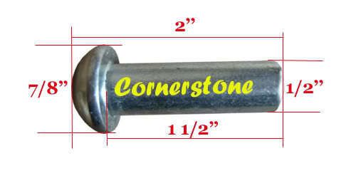 20 New Scaffolding Snap On Locking Replacement Rivets
