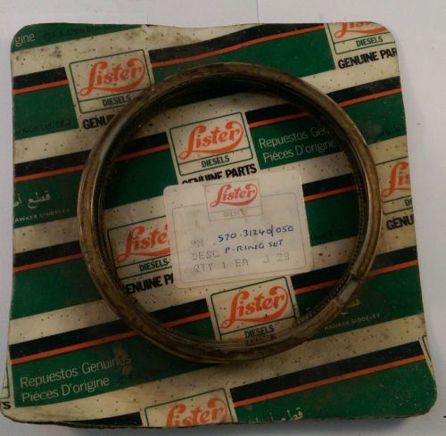 Lister Petter Piston Ring Set +0.50mm oversize for early TL2 TL3 570-31240/050
