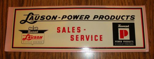 Old Lauson Water Transfer Decal Tecumseh Hit Miss Gas Engine Magneto Oiler