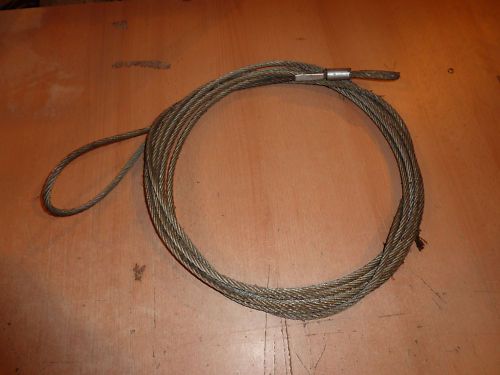Wire rope, sling, tow rope,24&#039;, 7.3m ex-government for sale