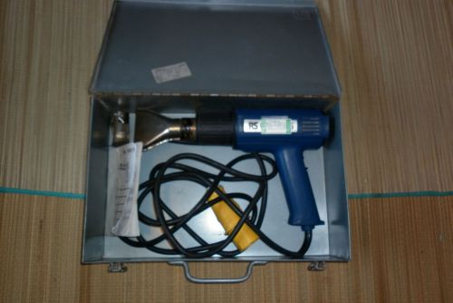 Steinel hl 1502s heatgun  incl/2 nozzles / instruction book / 110v/metal case for sale