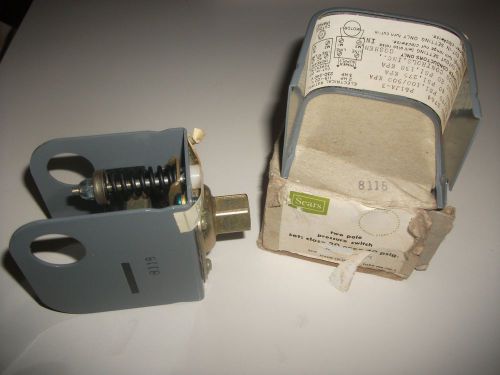 SEARS TWO POLE PRESSURE SWITCH NEW