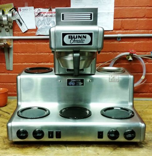 Bunn model RL -  Five Burner Coffee Brewer - pour over great for mobility