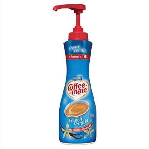 Nestle Coffee mate Liquid Creamer Pump 625 ml French Vanilla - Brand New Item