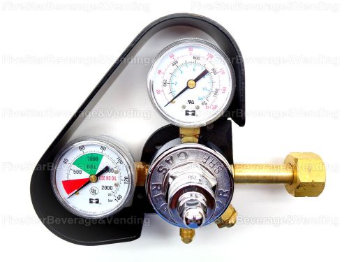 New manitowoc beverage high pressure dual gauge co2 regulator w/guage protector for sale
