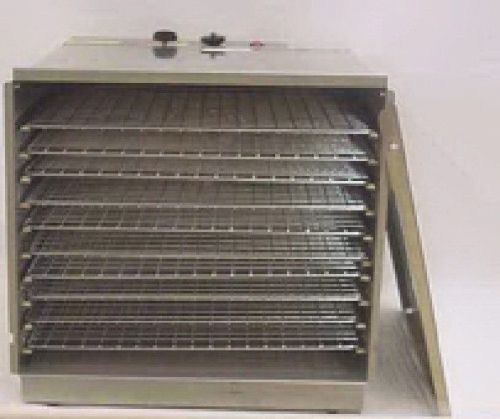 Pro Processor Commercial Stainless Steel 10 Tray Dehydrator