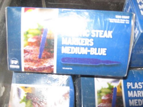 ONE BOX OF 1000 STEAK MARKERS - MEDIUM or MEDWEL or RARE