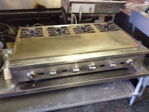 Jade 48&#034; Thermostat GRIDDLE GAS WITH 4 BURNER BUILT IN &#039;RARE&#034; CALL 337/944/9316