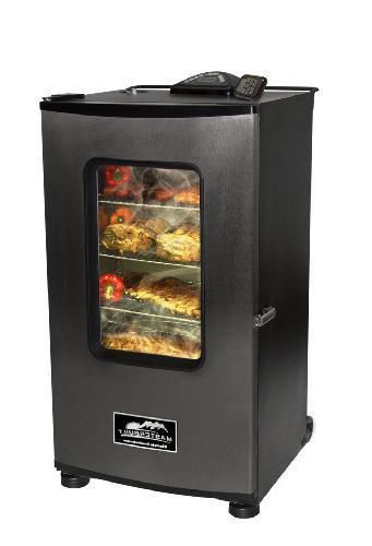 Smoker electric bbq slow smoking patio deck viewing window remote control for sale