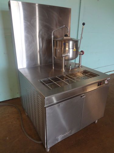 Hd commercial&#034;cleveland&#034; self contained  natural gas 30qt. steam jacketed kettle for sale