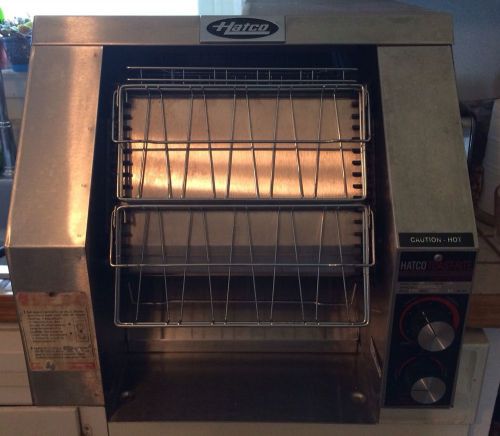 HATCO TOAST-RITE COMMERCIAL CONVEYOR TOASTER TRH-50 $1,700 120v Stainless Steel