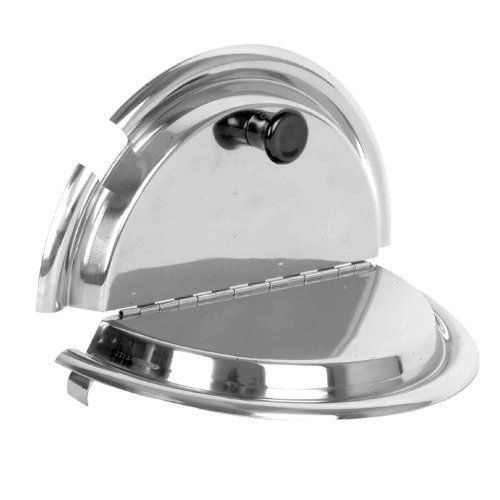 NEW Excellante 9.8-Inch Stainless Steel Divided Cover  7-Quart