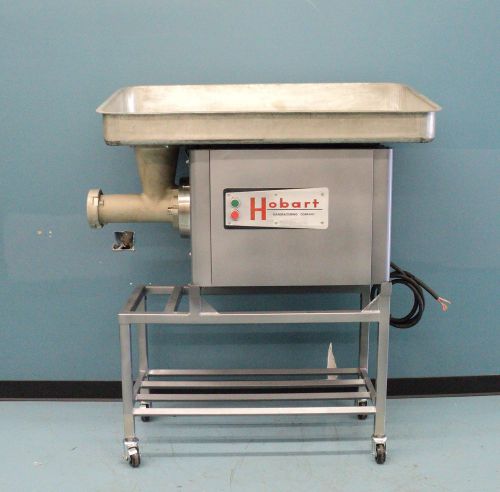 Hobart meat grinder 4146 butcher grinder phase 3 volts 200 horse power 5 for sale
